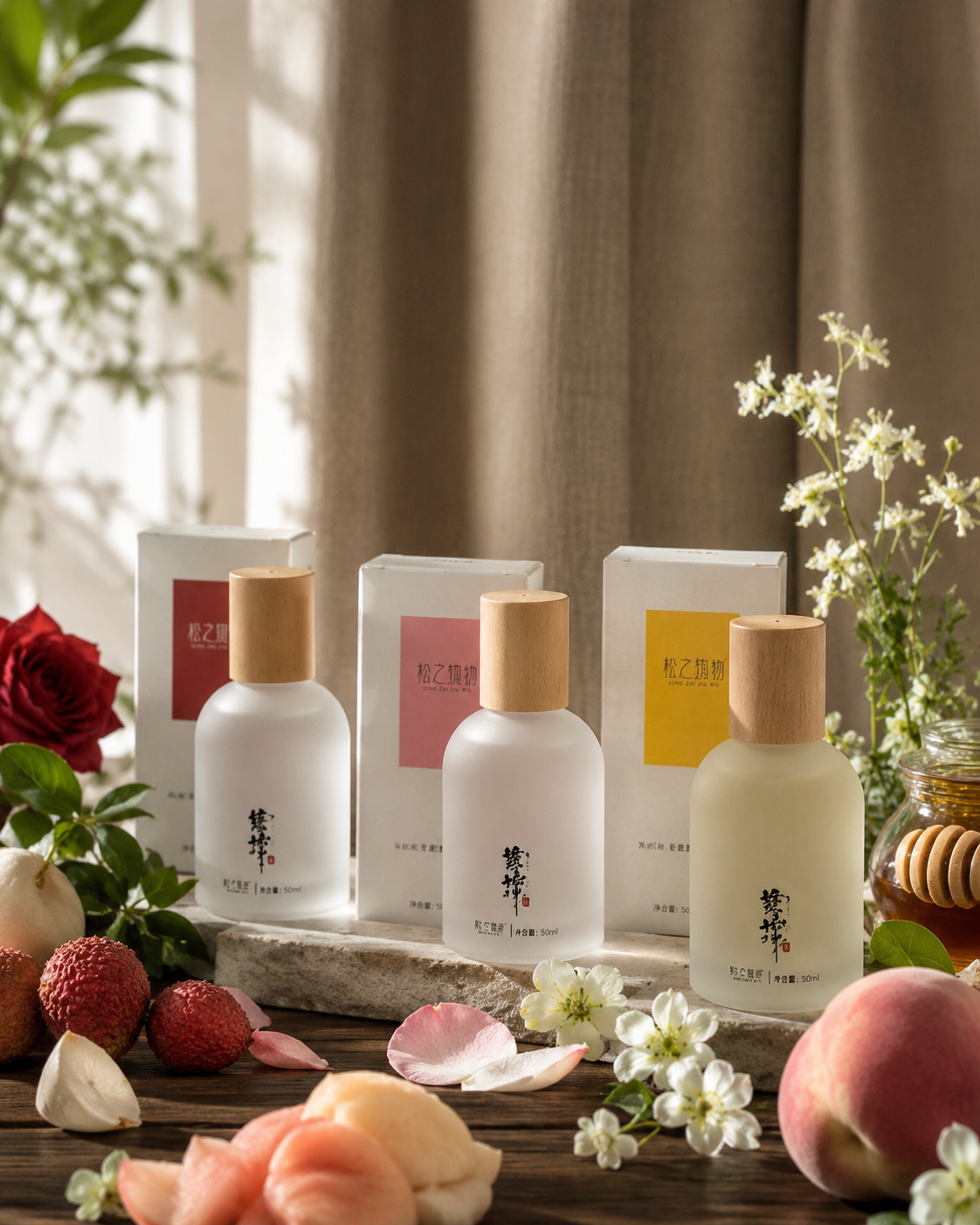 عطر نواحی حساس بدن شیمانگ درب چوبی